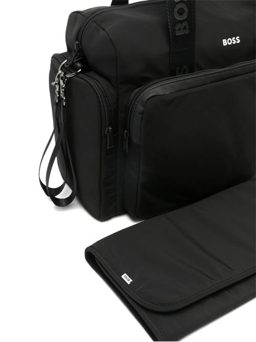 Borsa fasciatoio unisex BOSS Kids nera BOSS KIDS | J5310709B